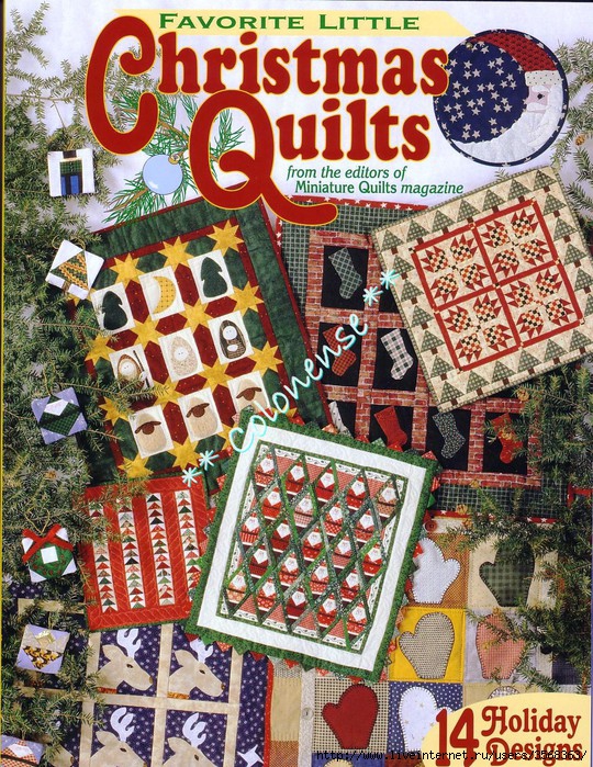 00Quilt - Christmas Quilts(1) (540x700, 440Kb)