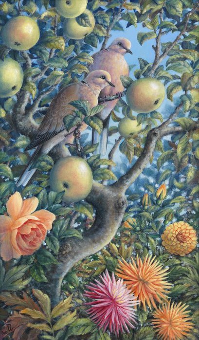 In the Apple Tree (409x700, 94Kb)