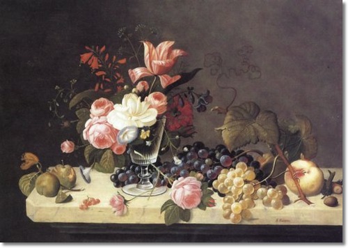 american-artist-art-painting-print-by-severin-roesen-flowers-and-fruit-approximate-original-size-25x35[1] (500x356, 50Kb)