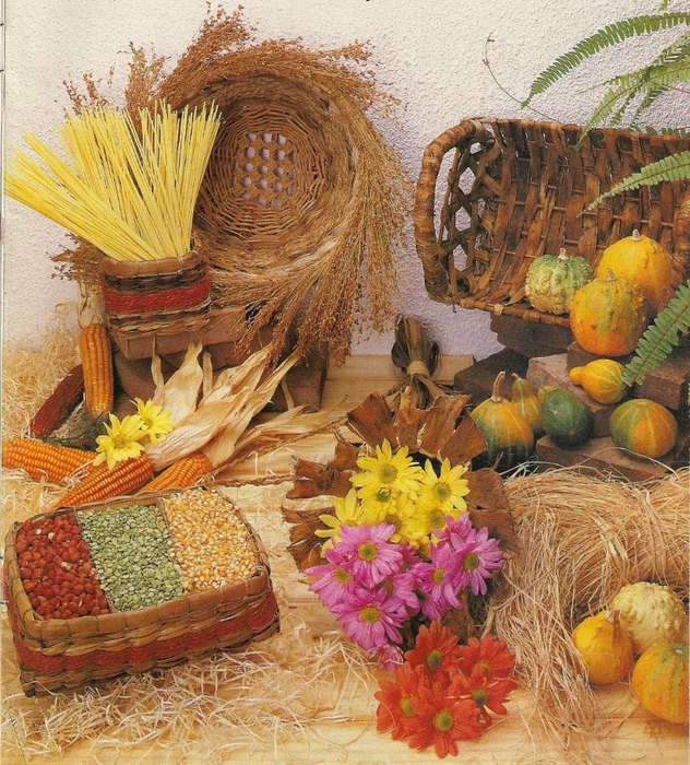 Плетение природных материалов/Плетение из листьев кукурузы