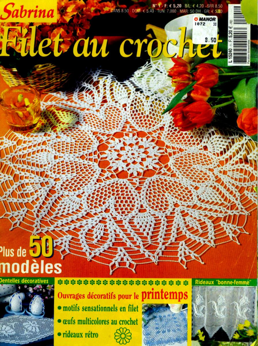 Sabrina  Filet  au  Crochet  1.2004 (522x700, 669Kb)