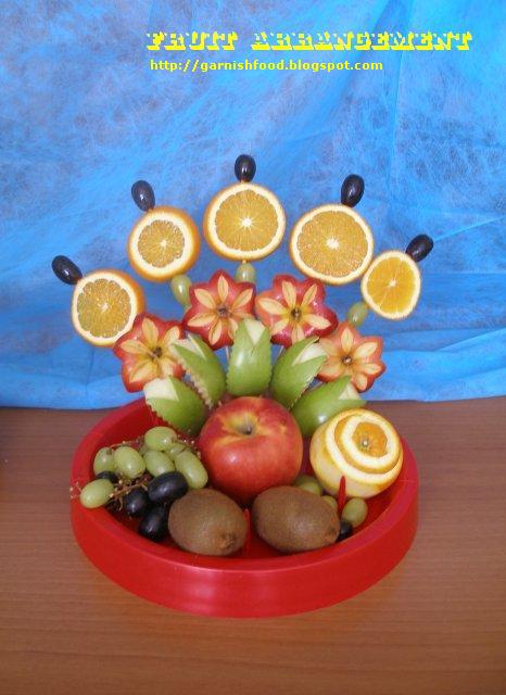 fruit carving display orange apple garnishfood (466x640, 50Kb)