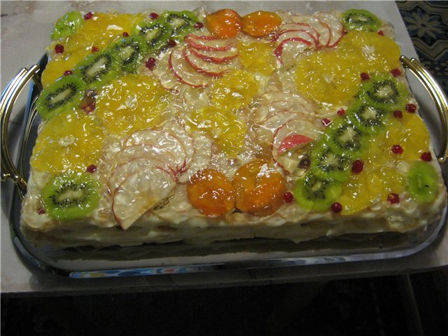 Торт тропиканка рецепт с фото пошагово
