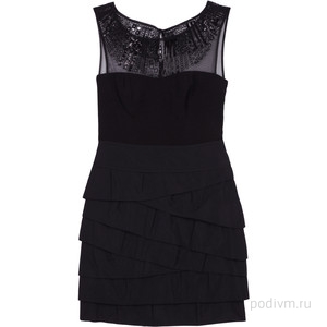 black-fitted-tiered-embellished-dress-by-koktejlnoe-plate-plate-bcbg-max-azria (300x300, 18Kb)