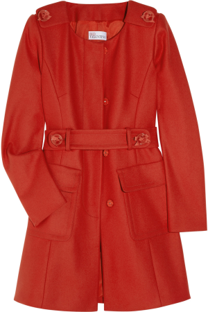 Red Valentino Wool-blend felt coat (300x450, 231Kb)