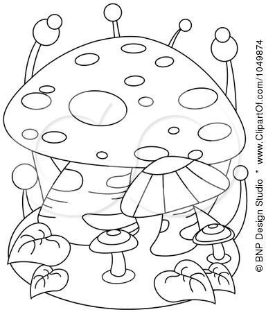 3915331_1049874RoyaltyFreeRFClipArtIllustrationOfAColoringPageOutlineOfMushrooms (384x450, 56Kb)