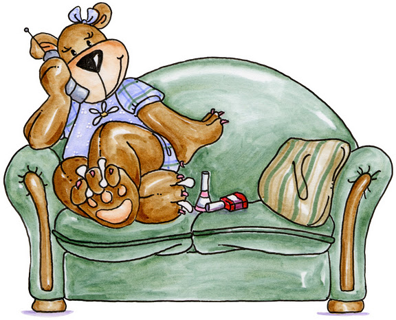 Bear on Couch (576x466, 102Kb)