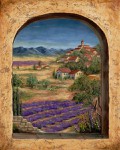  lavender-fields-and-village-of-provence-marilyn-dunlap (480x600, 110Kb)