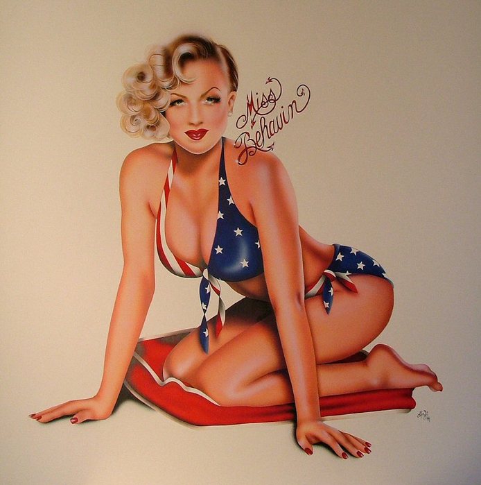 Pinup pixie nude