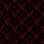  metallic_red_hearts_wallpaper_on_black_background (360x360, 36Kb)