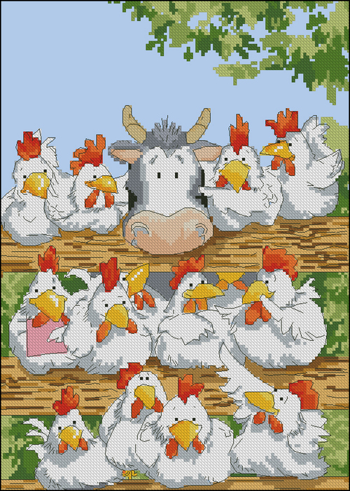 Country chorus2 (500x700, 397Kb)