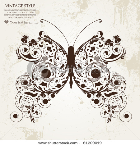 stock-vector-abstract-floral-butterfly-61209019 (450x470, 99Kb)