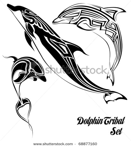 stock-vector-dolphin-tribal-set-68877160 (417x470, 51Kb)
