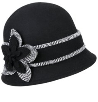D&Y Flower Cloche Hat (386x400, 69Kb)