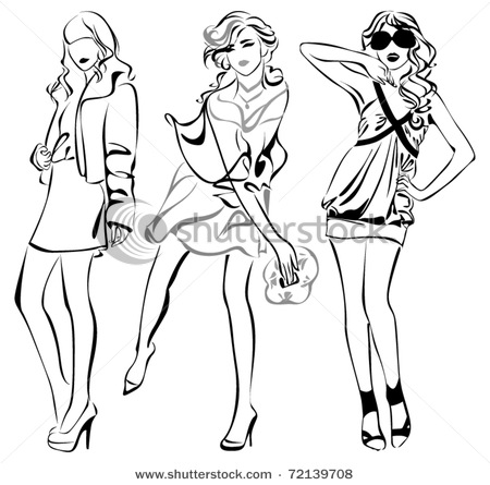 stock-vector-a-lot-of-vector-silhouettes-of-beautiful-women-on-white-background-72139708 (450x445, 54Kb)