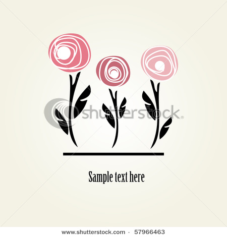 stock-vector-floral-card-with-abstract-roses-57966463 (450x470, 36Kb)