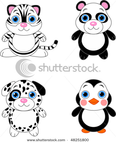 stock-vector-cute-funny-baby-animals-set-black-and-white-animals-48251800 (383x470, 54Kb)