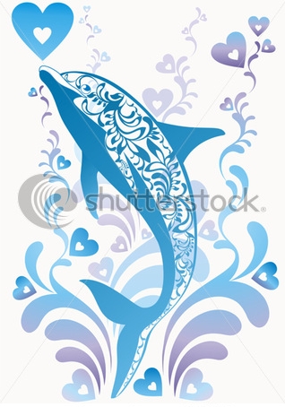 stock-vector-blue-ornamental-vector-dolphin-with-colorful-flourish-elements-and-decorative-hearts-on-background-89064388 (318x454, 110Kb)