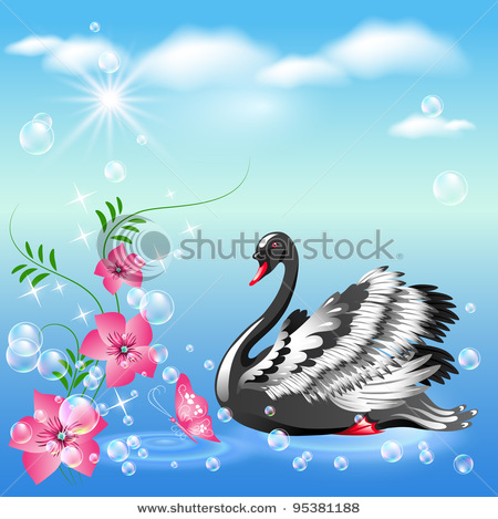 stock-vector-elegant-black-swan-and-flowers-95381188 (450x469, 78Kb)