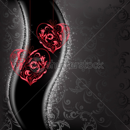 stock-vector-two-lacy-red-hearts-on-a-black-background-of-sparkling-79060819 (450x449, 118Kb)