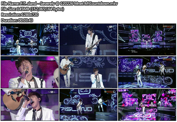 F.T. sland - Severely @ 120226 Mnet M!Countdown (600x415, 511Kb)