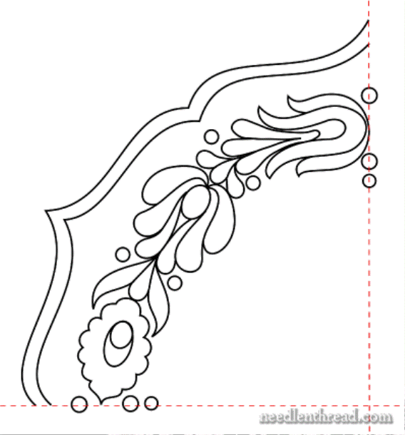 Hungarian-Embroidery-Design-05-corner-bw (568x610, 38Kb)