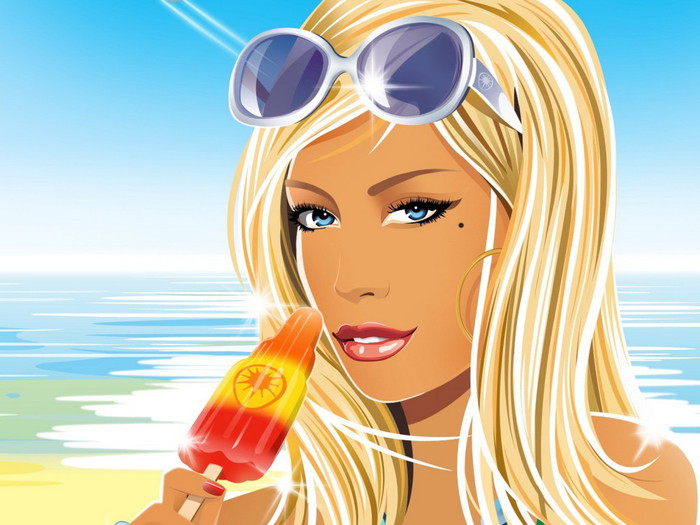 3571750_Drawn_wallpapers_Painted_girls_Girl_with_ice_cream_030543_ (700x525, 95Kb)