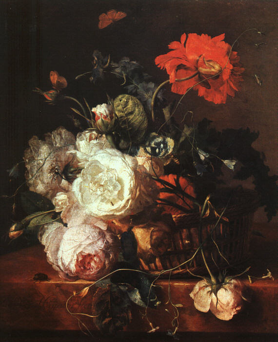 Basket of Flowers (570x700, 78Kb)
