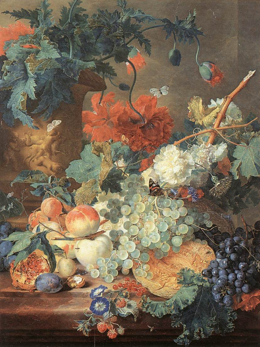 Fruit and Flowers (525x700, 496Kb)