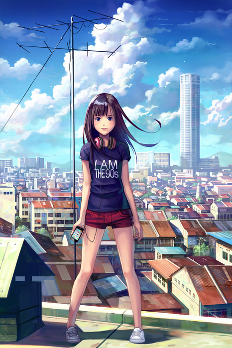 rooftop_girl_by_dsngiap-d3klq6s (466x700, 469Kb)