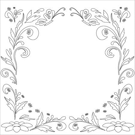 9536710-abstract-floral-vector-background-with-flowers-and-butterflies-contours (450x450, 108Kb)
