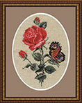 Превью Б-014 Бутоньерка с розами (300x380, 98Kb)