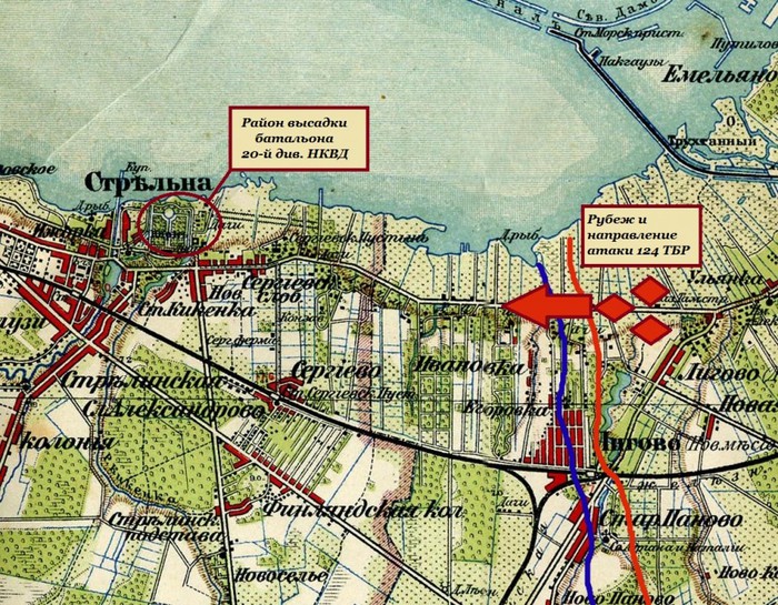 Карта боевых действий под ленинградом в 1941 году