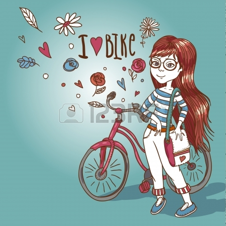 20148071-pretty-girl-with-bicycle (450x450, 194Kb)