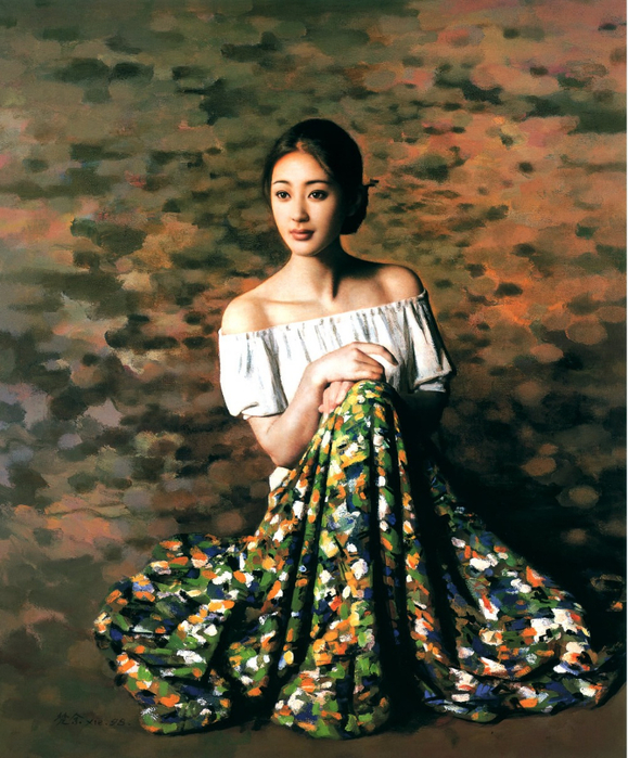 Девушки Xie Chuyu21 (579x700, 515Kb)