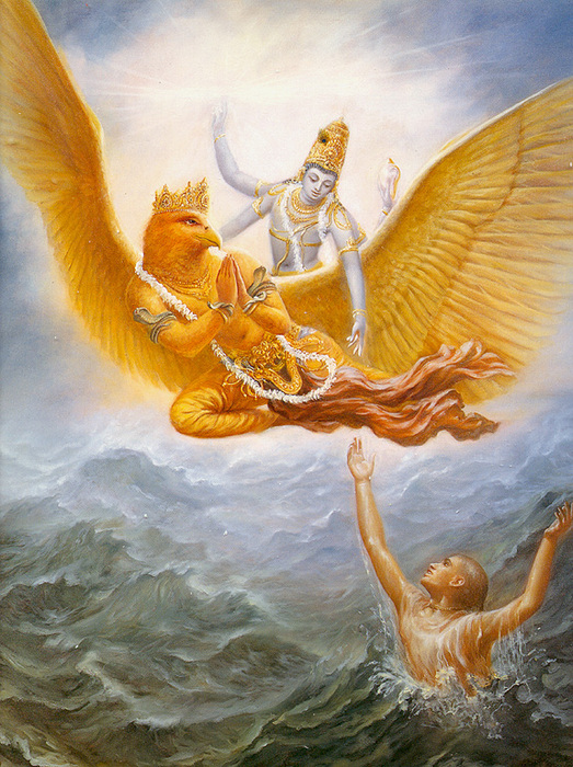 Krishna rescues devotee (523x700, 224Kb)