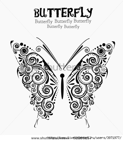 stock-vector-floral-butterfly-tattoo-vector-92286157 (410x470, 104Kb)