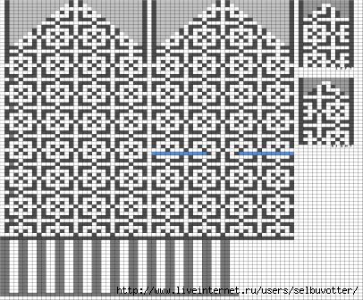 Digital Chain Stitch Mitten web (406x336, 127Kb)