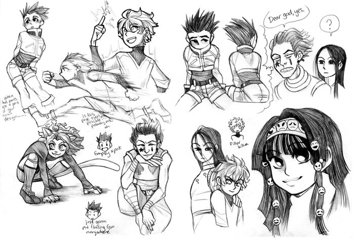 hxh_doodles_by_fauxmonstur-d4j0919 (700x474, 98Kb)