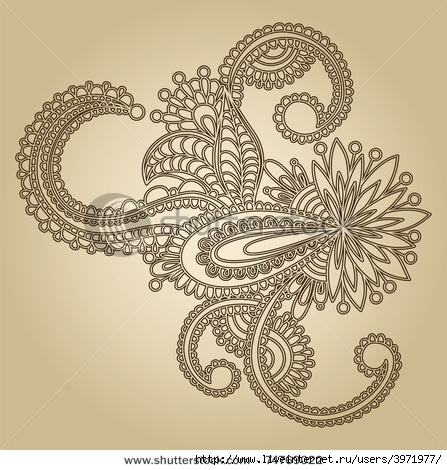 stock-vector-hand-drawn-abstract-flowers-74769022 (447x470, 162Kb)