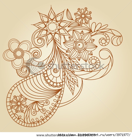 stock-vector-hand-drawn-abstract-henna-mehndi-abstract-flowers-and-paisley-doodle-vector-illustration-design-81596707 (450x470, 173Kb)
