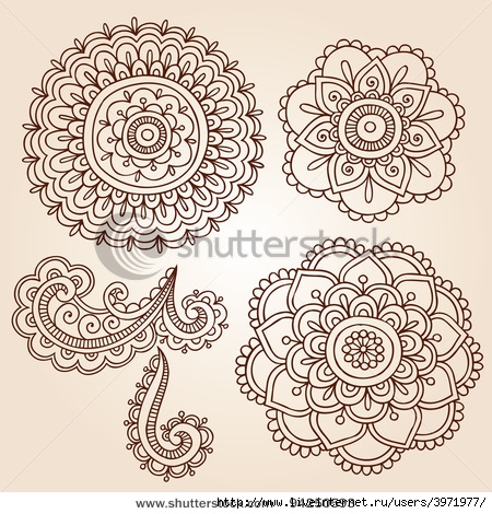 stock-vector-henna-mehndi-flower-doodles-abstract-floral-paisley-design-elements-vector-illustration-94250593 (450x470, 223Kb)