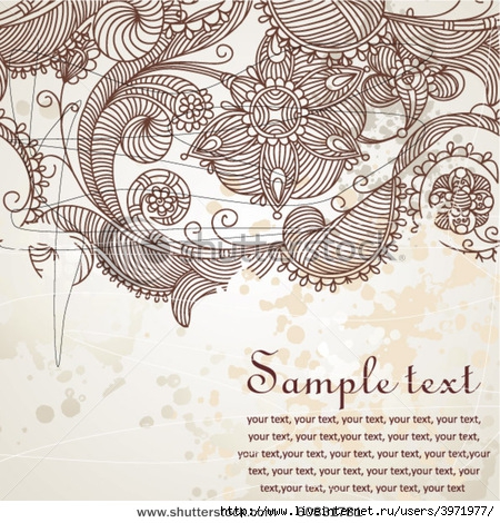 stock-vector-hand-drawn-abstract-flowers-and-paisley-background-60831781 (450x470, 224Kb)