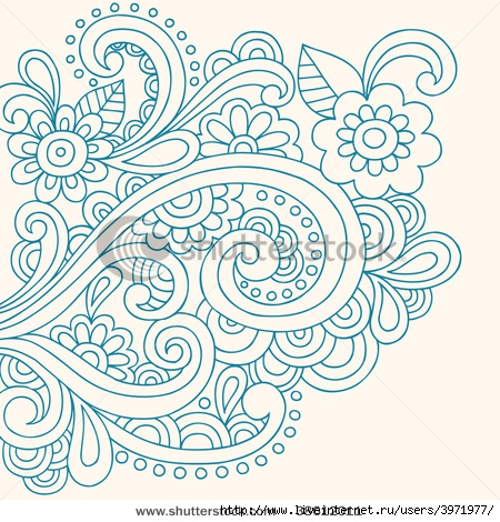 stock-vector-hand-drawn-henna-paisley-and-flowers-abstract-doodle-vector-illustration-38612011 (450x470, 220Kb)