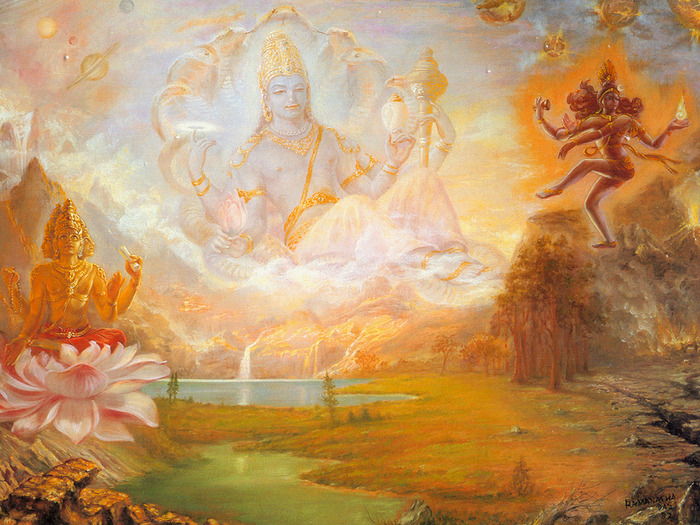 Visnu Siva and Brahma (700x525, 189Kb)