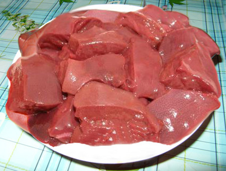 Отличие свиной печени от говяжьей фото