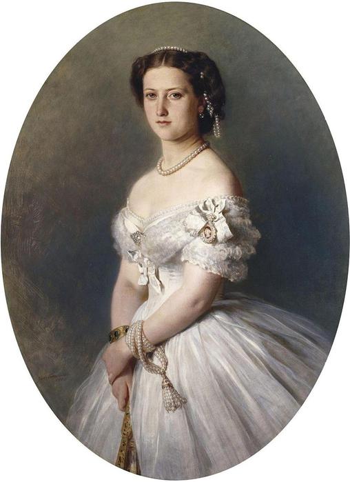 Princess Helena,1865, by Franz Xaver Winterhalter  (508x700, 40Kb)