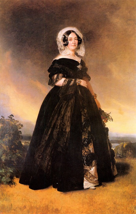 Victoria Duchess of Kent 1861 (445x700, 95Kb)