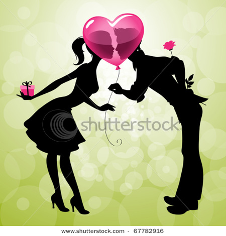 stock-vector-illustration-of-a-cute-couple-kissing-behind-heart-shaped-balloon-67782916 (450x470, 53Kb)