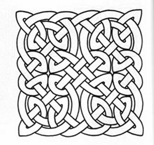Hexagonal Mandala Originals - Celtic Knot - Cross Stitch Patterns